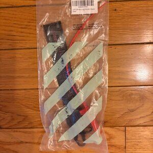 Off White Black Key Chain, Black, NIB